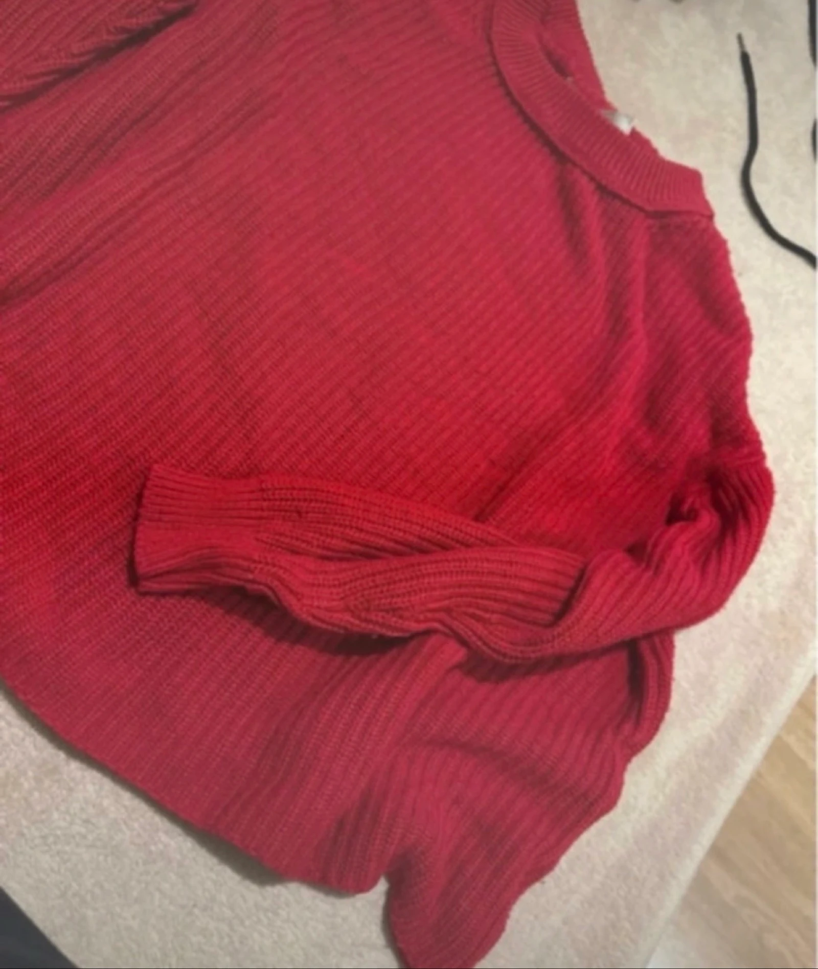 Camisola de punto roja – photo 3
